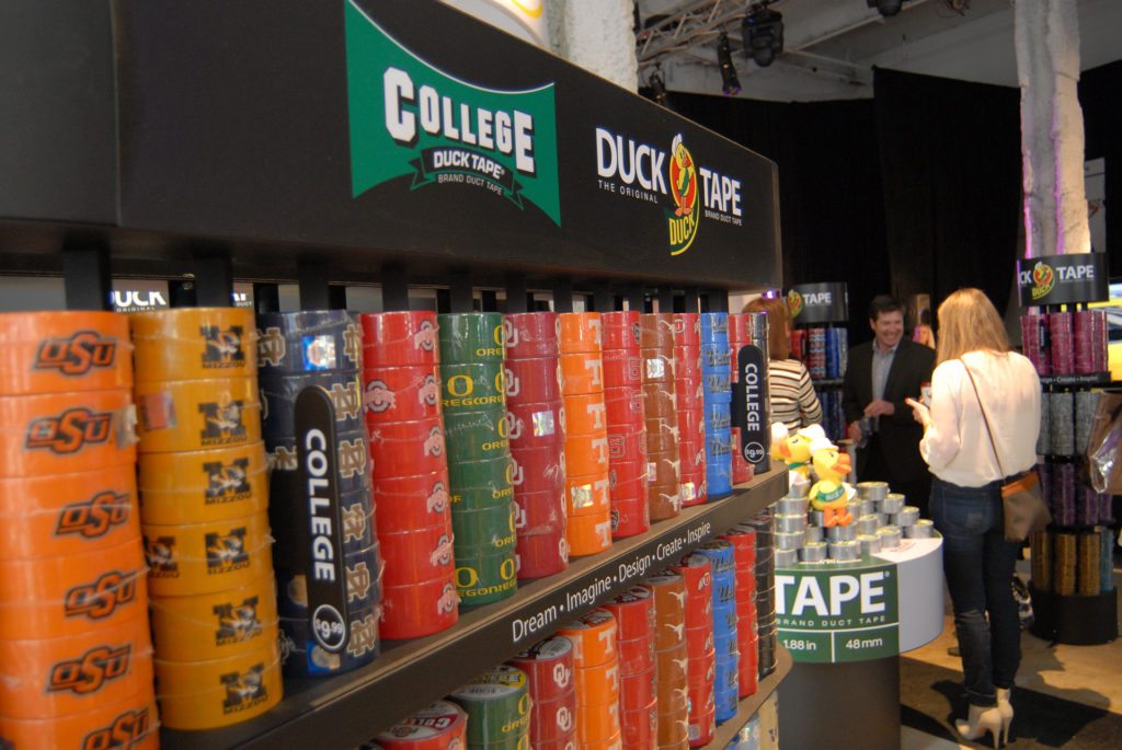 Popup Duck Tape Store Front in New York City