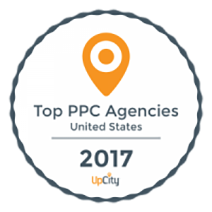 UpCity 2017 Top PPC Agencies Award