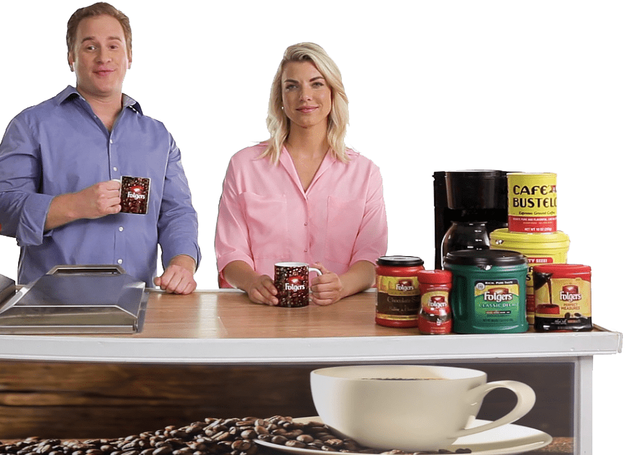 Folgers Coffee shoot