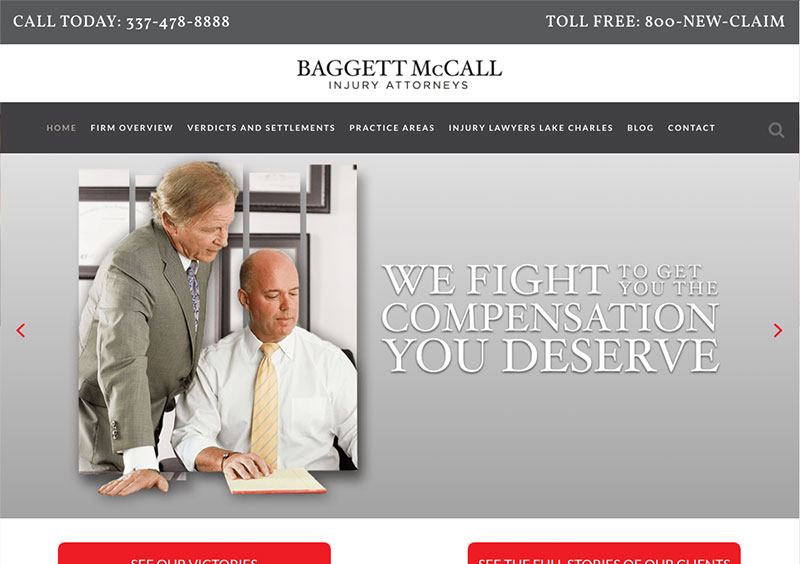 Baggett McCall webpage