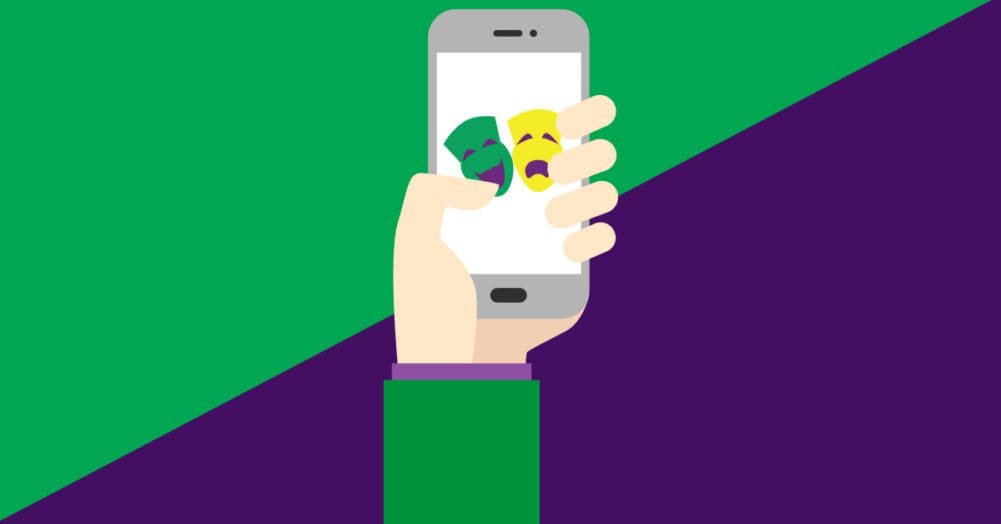 Mardi Gras social media graphic