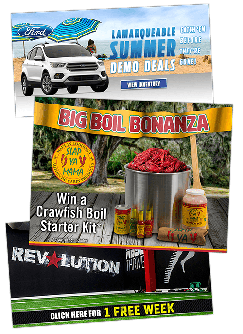 3 Facebook AD Samples