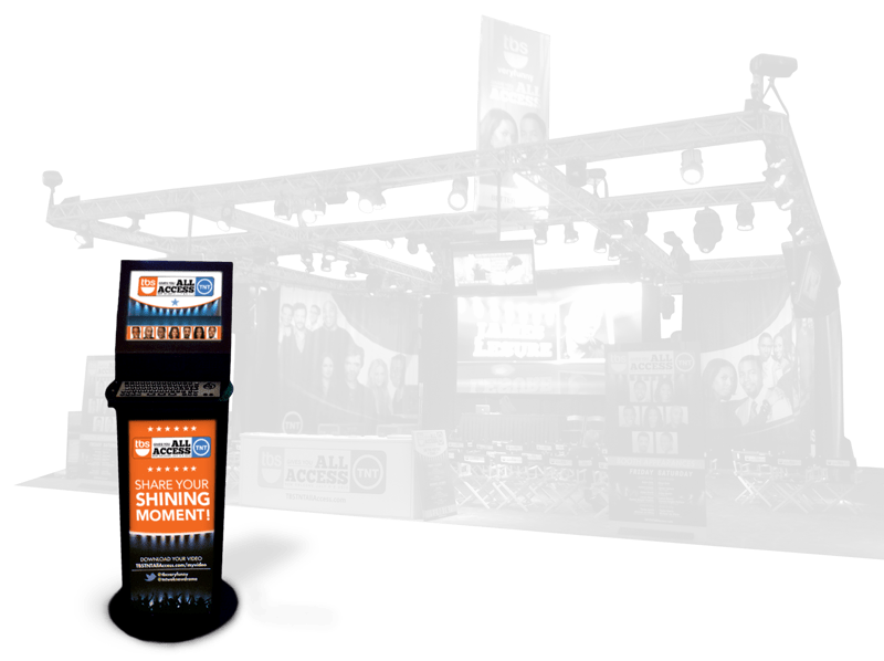 TBS interactive booth