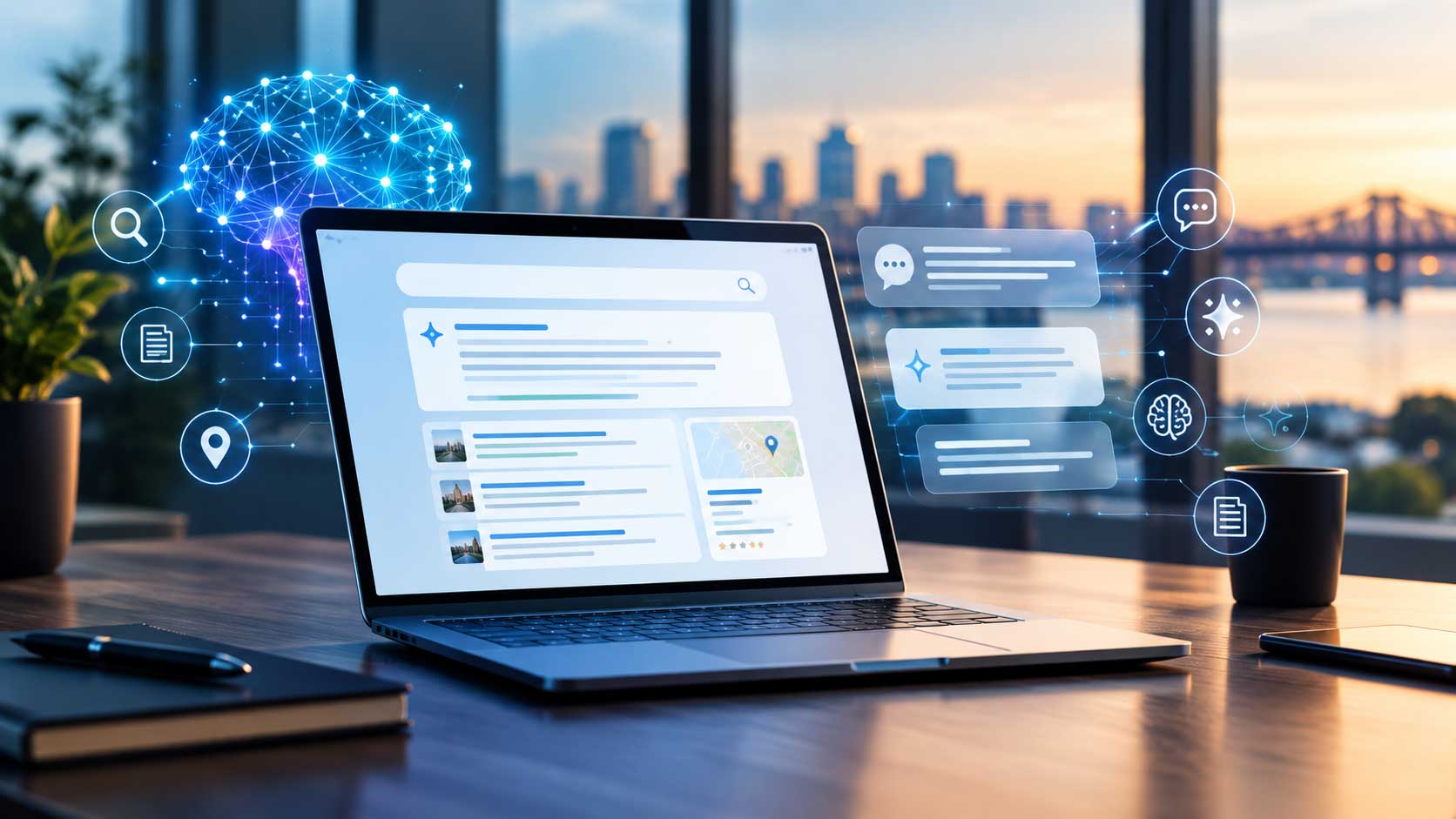 AI search optimization and AI SEO strategy for businesses