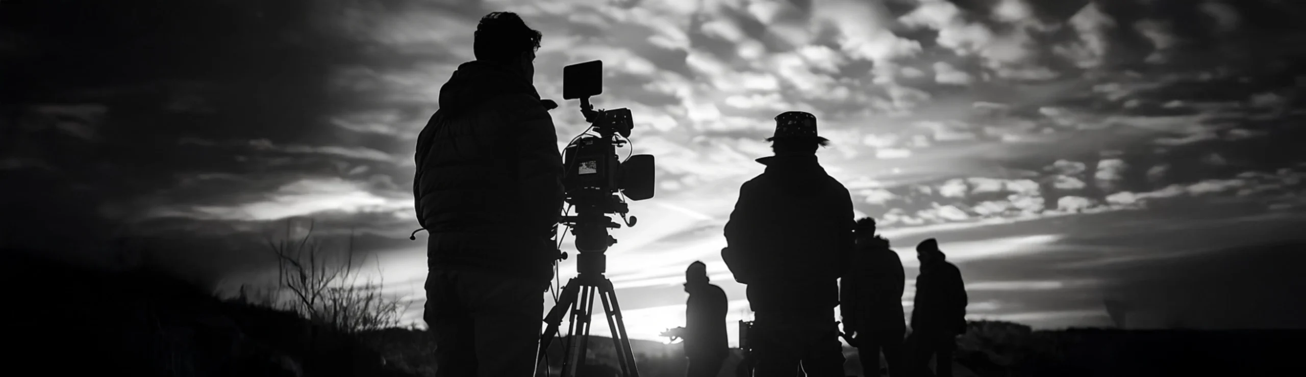 Velocity Production Crew on location at the Pueblo of Acuma in New Mexico
